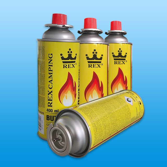 Boş aerosol kutuları için yüksek kaliteli bir inç taşınabilir gaz sobası vanası BYU GROUP