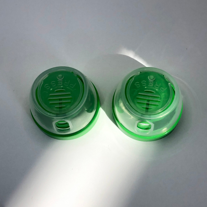 Çocuk güvenli aerosol sprey kapağı-Güvenli kilit mekanizması, çocuğa dayanıklı tasarım