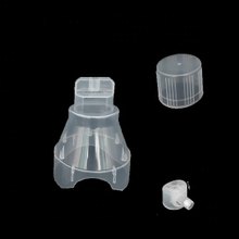 Taşınabilir aerosol oksijen maskesi / konserve oksijen için plastik oksijen maskesi / teneke kutular için oksijen aerosol valfi