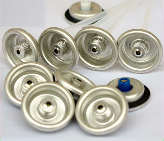 Bir İn&ccedil; Dişi Aerosol Soğutucu Gaz Kutusu Vana