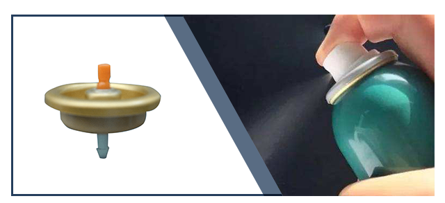 Al&uuml;minyum aerosol valfi (hava spreyi i&ccedil;in)